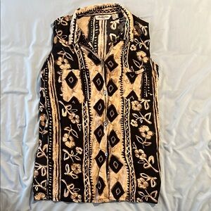 💜3 for $30 Sale/Marla & Kim Vintage Floral Tunic Top